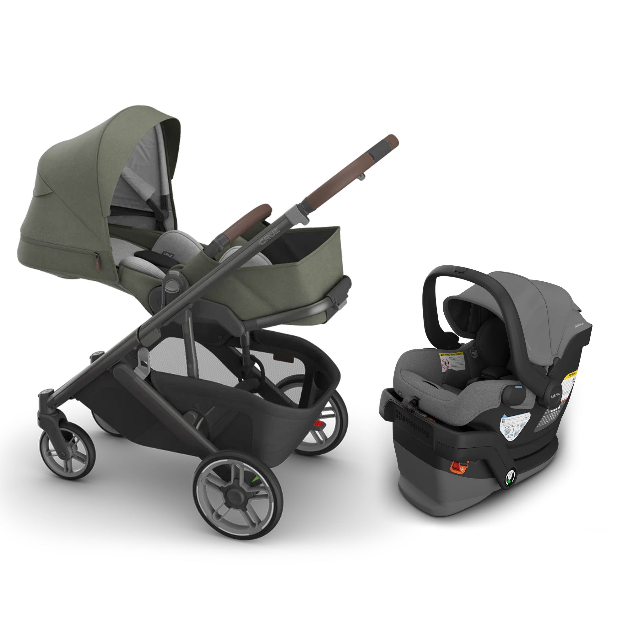 UPPAbaby Cruz V3 + Mesa V3 Travel System- Bambi Baby