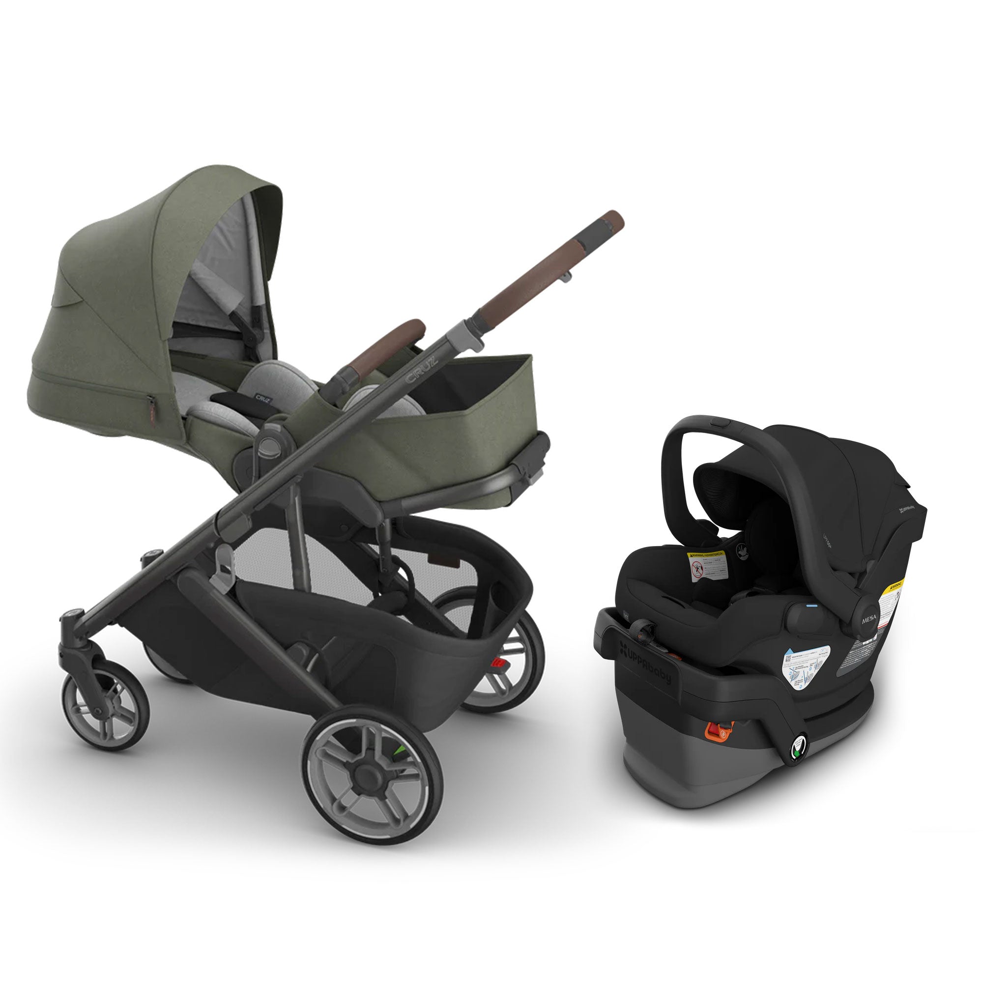 UPPAbaby Cruz V3 + Mesa V3 Travel System- Bambi Baby