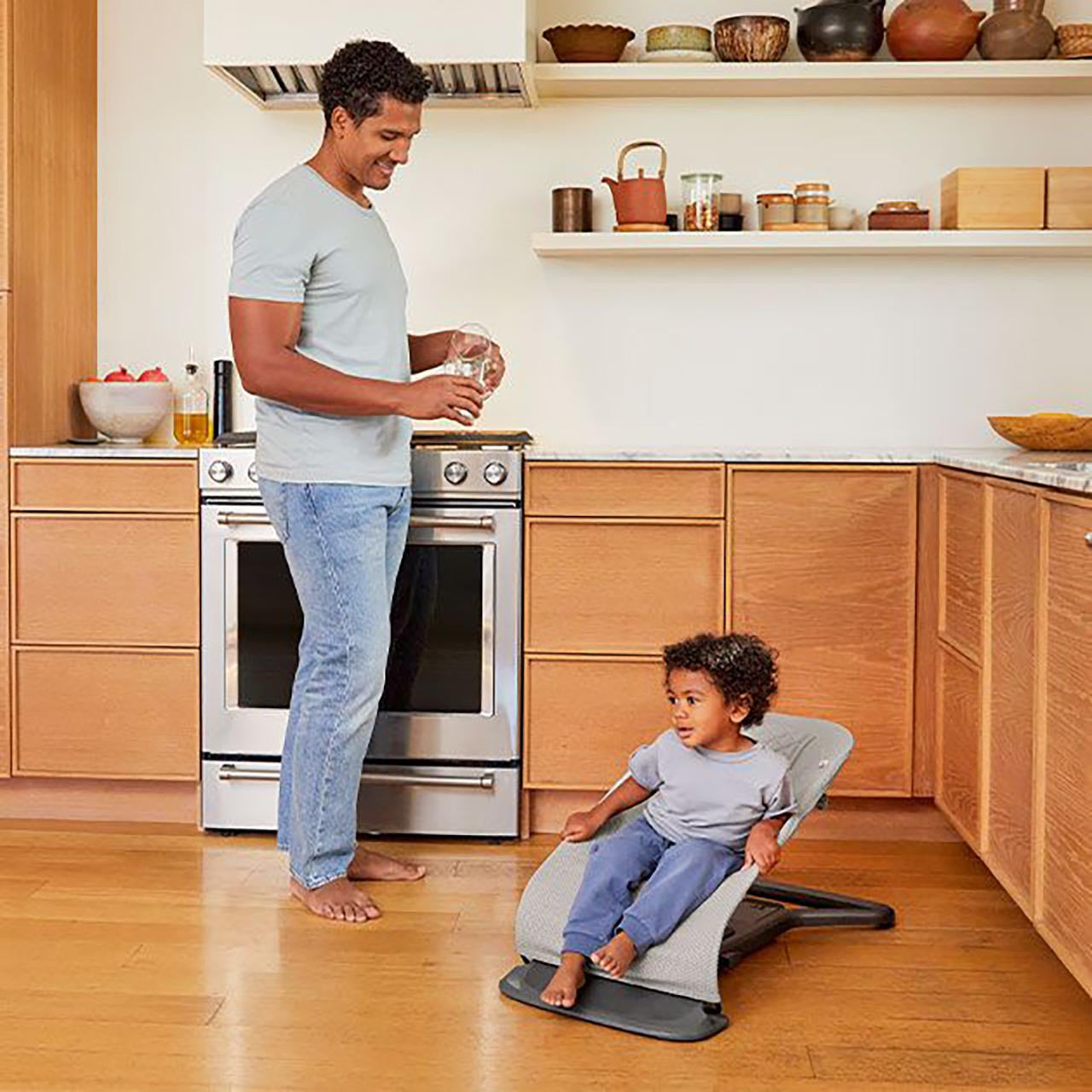 Ergobaby Evolve Bouncer - Mesh- Bambi Baby
