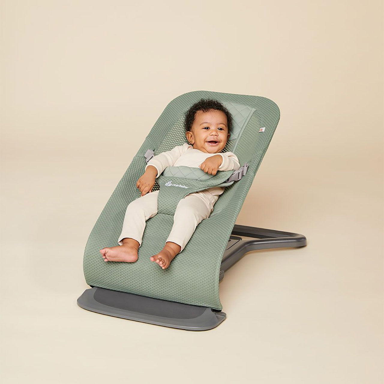 Ergobaby Evolve Bouncer Mesh- Sage Green Mesh- Bambi Baby