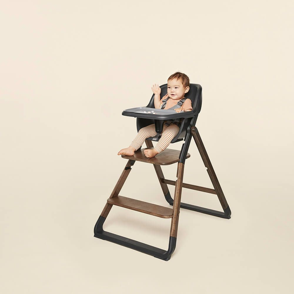 Ergobaby Evolve Baby Seat and Tray - Dark Wood- Bambi Baby