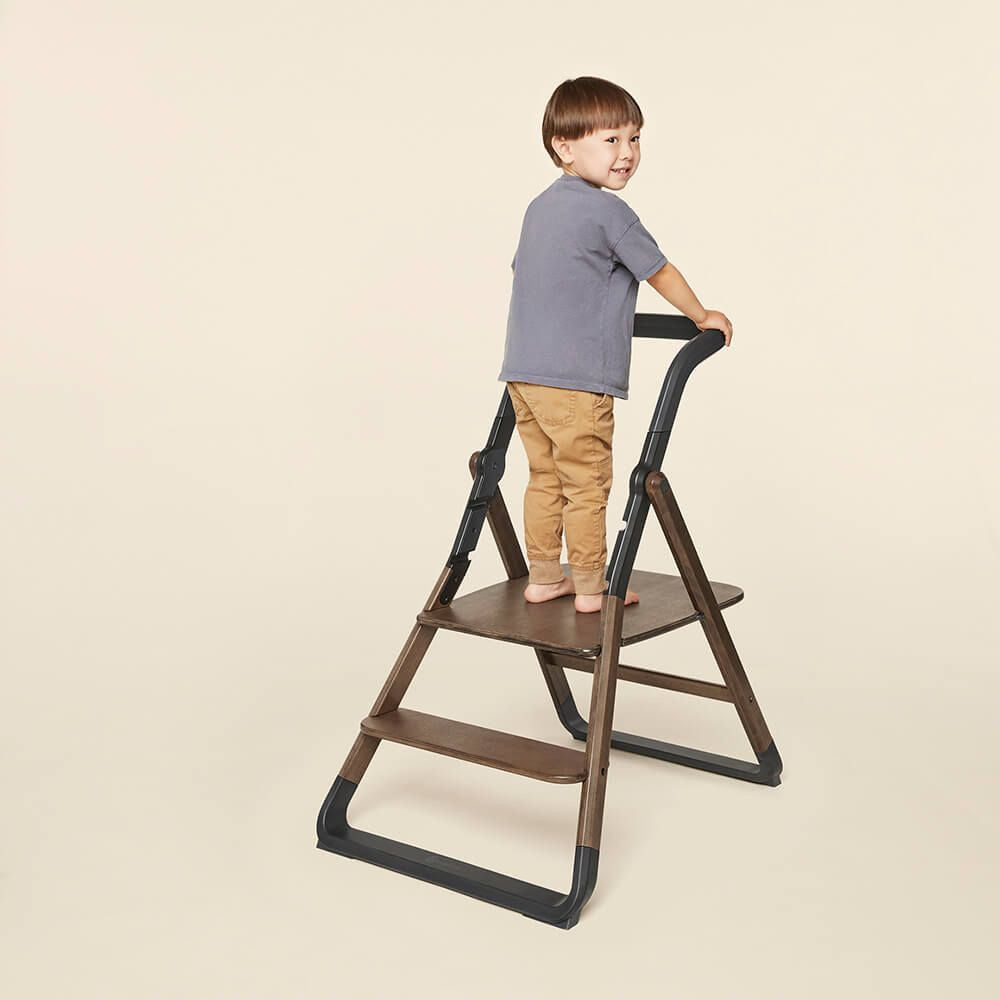 Ergobaby Evolve Kitchen Tower Add-On in Dark Wood- Bambi Baby