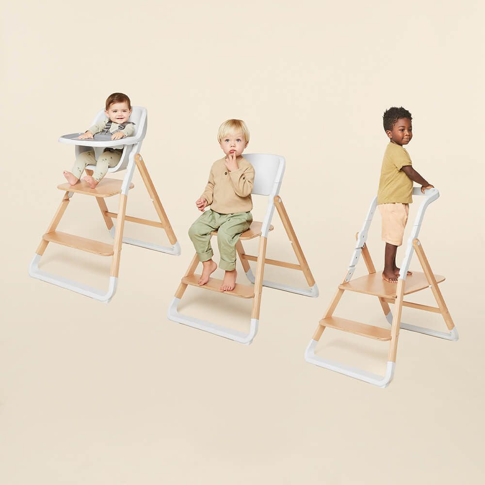 Ergobaby Evolve High Chair - Natural Wood- Bambi Baby