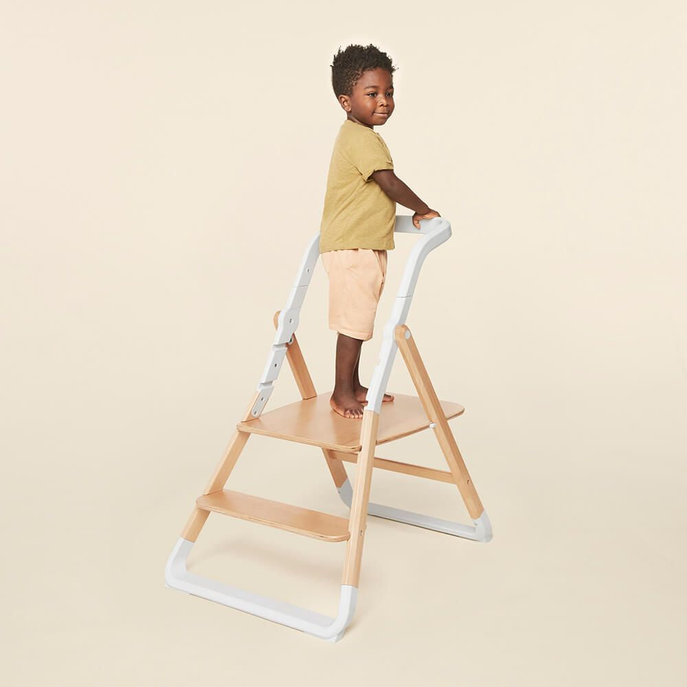 Ergobaby Evolve Kitchen Tower Add-On in Natural Wood- Bambi Baby