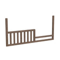 Harvest Brown Wood Carlson Convertible Crib Toddler Rail - Side View | Bambi Baby