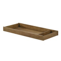 Sand Dune Wood Nursery Changing Tray - Angled View | Bambi Baby