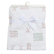 Bedtime Originals Farmyard Friends Soft White Fleece Baby Blanket - Bambi Baby