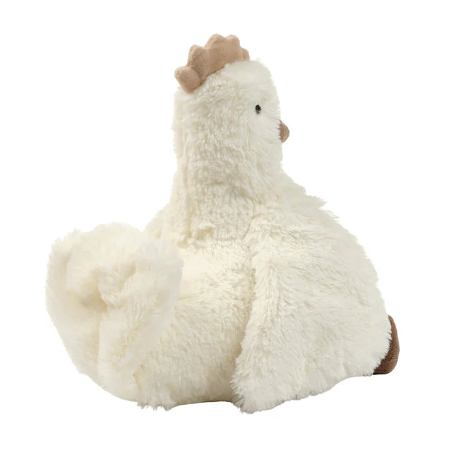 Bedtime Originals Farmyard Friends Plush Chicken Stuffed Animal Toy - Peep- Bambi Baby