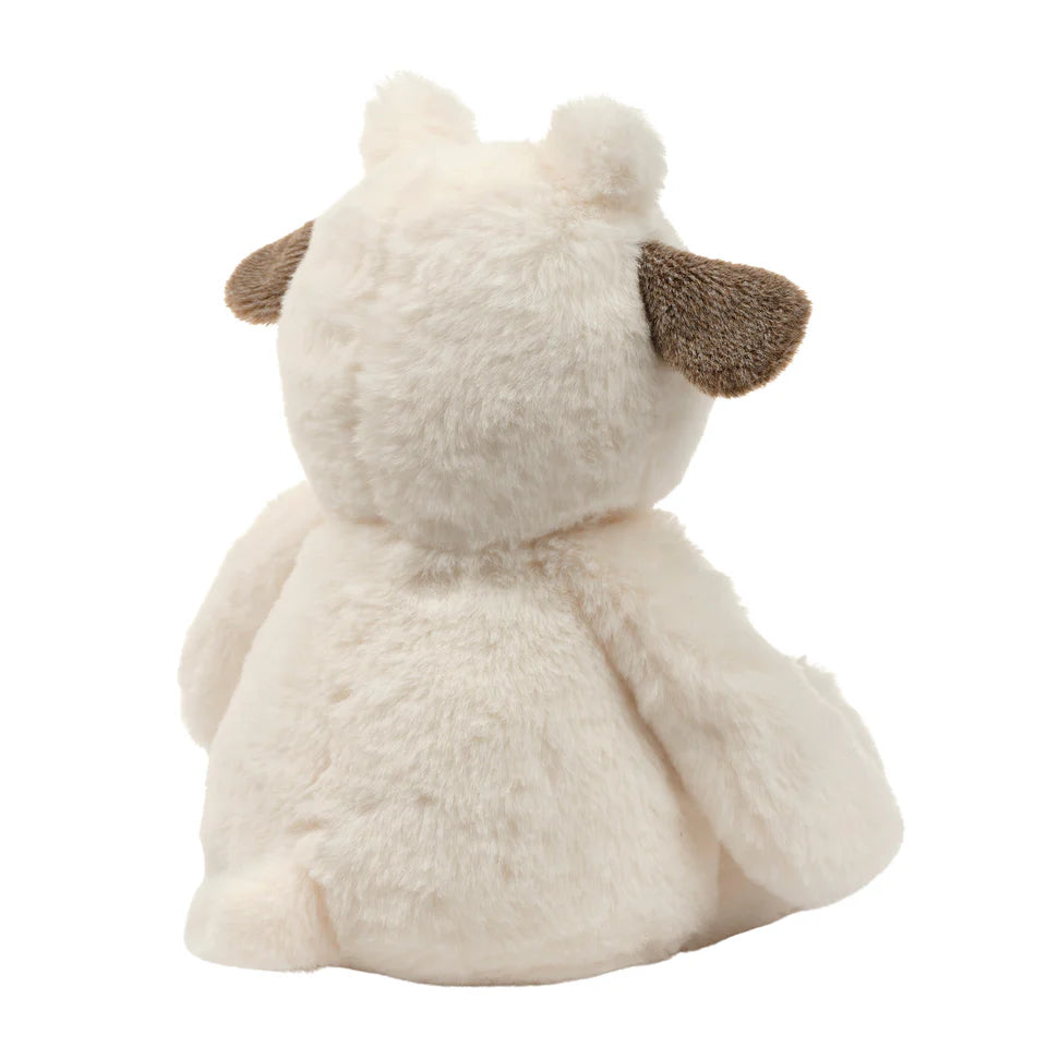 Bedtime Originals Farmyard Friends Plush Cow Stuffed Animal Toy - Milkshake- Bambi Baby