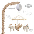 Móvil musical para cuna Bedtime Originals Farmyard Friends, juguete tranquilizador - Bambi Baby