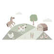 Bedtime Originals Farmyard Friends Wall Decals/Stickers - Horse/Cow/Barn - Bambi Baby