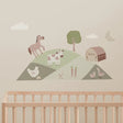 Bedtime Originals Farmyard Friends Wall Decals/Stickers - Horse/Cow/Barn - Bambi Baby