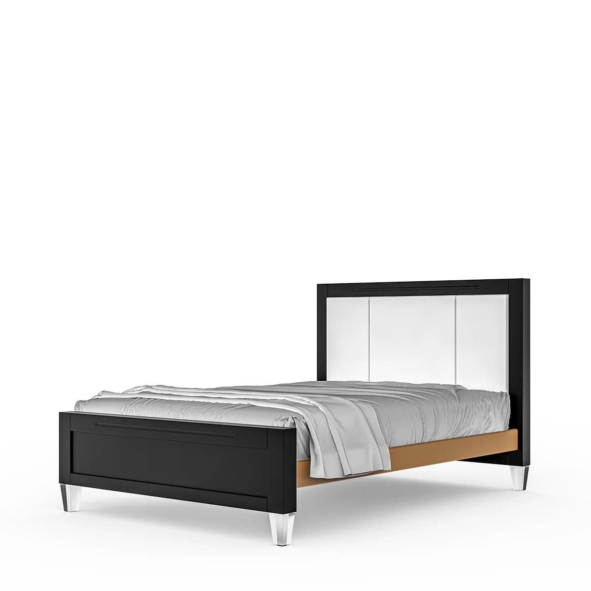 Cama Romina Millenario tamaño matrimonial – Capitoné- Bambi Baby
