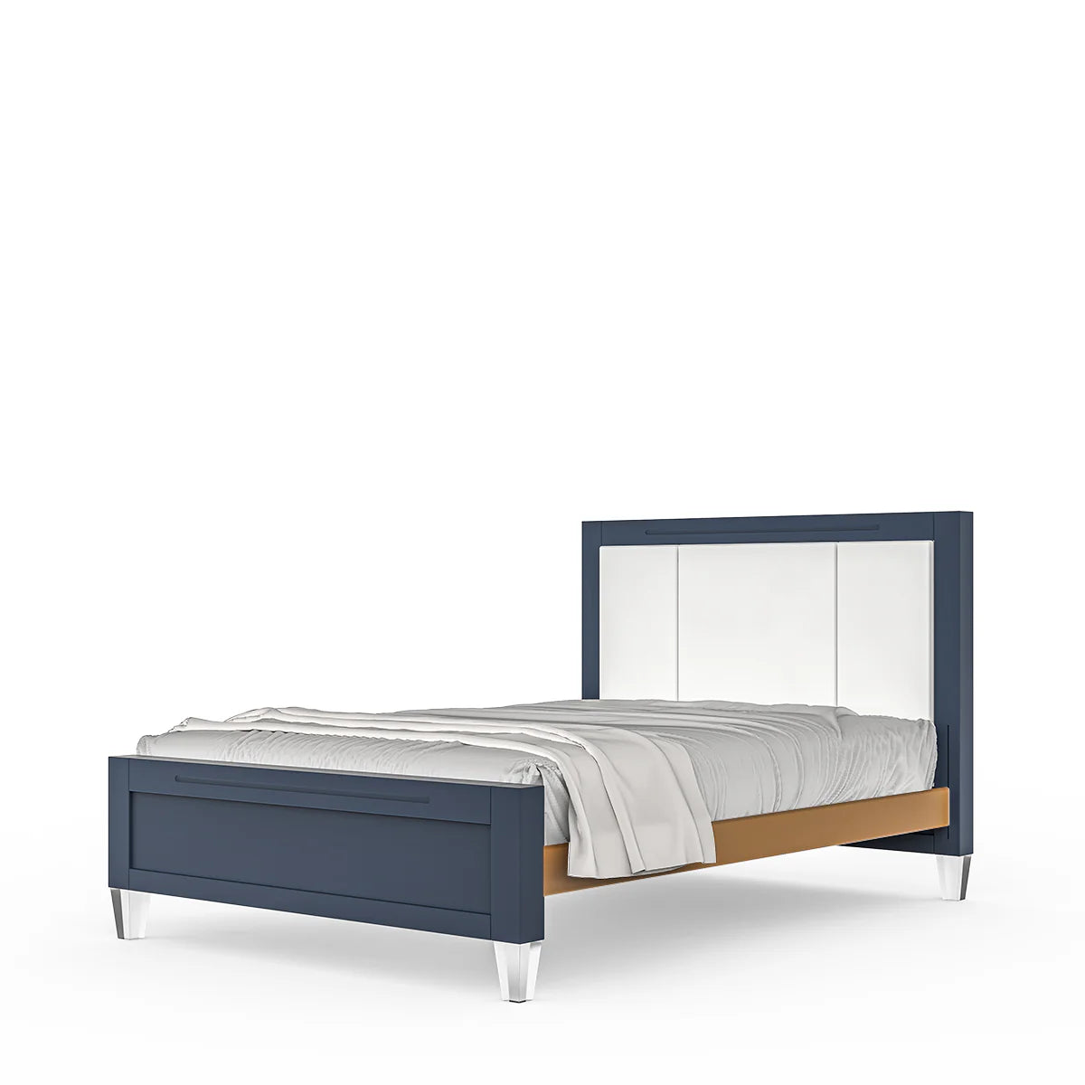 Cama Romina Millenario tamaño matrimonial – Capitoné- Bambi Baby