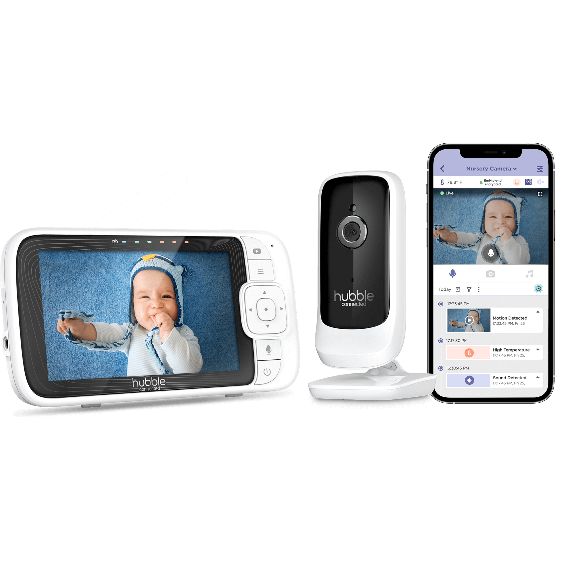 Hubble Connected Nursery Pal Link Premium- Bambi Baby