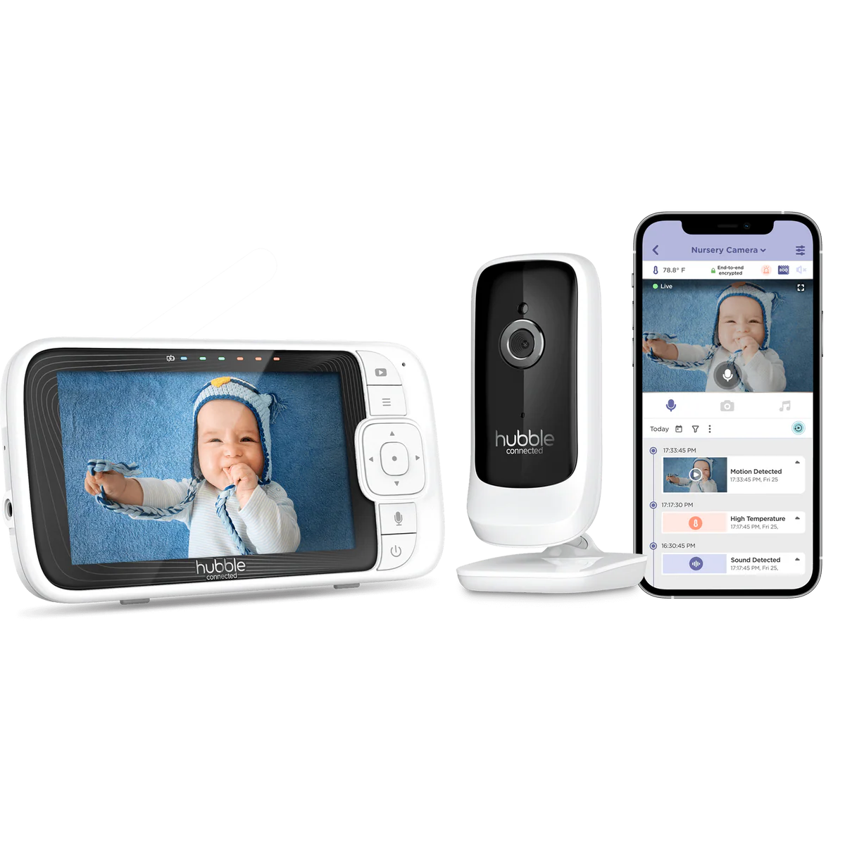 Hubble Connected Nursery Pal Link Premium- Bambi Baby