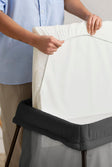BabyBjorn Travel Crib Sheet - White - Bambi Baby