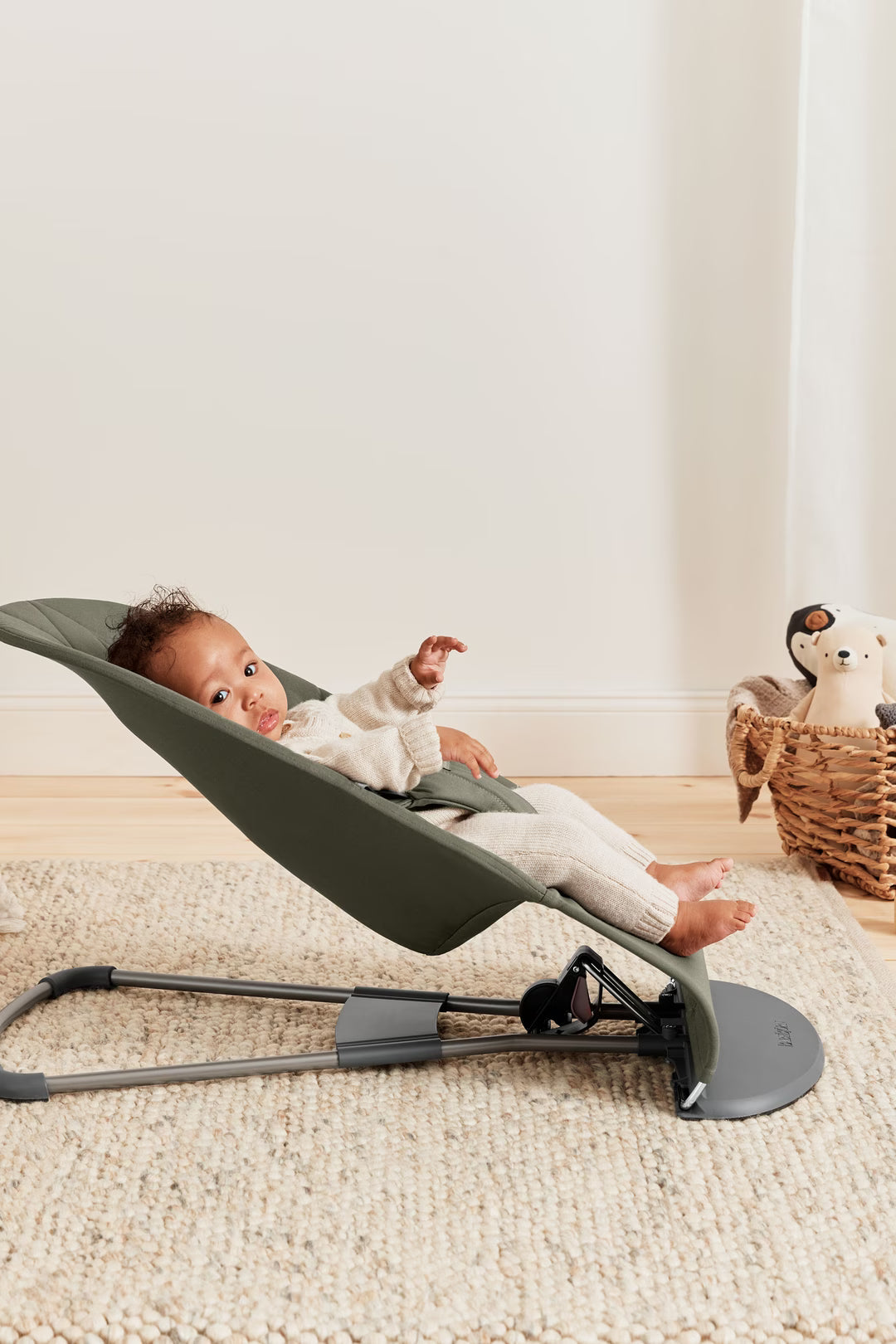BabyBjörn Asiento extra de tela para hamaca Bliss- Bambi Baby