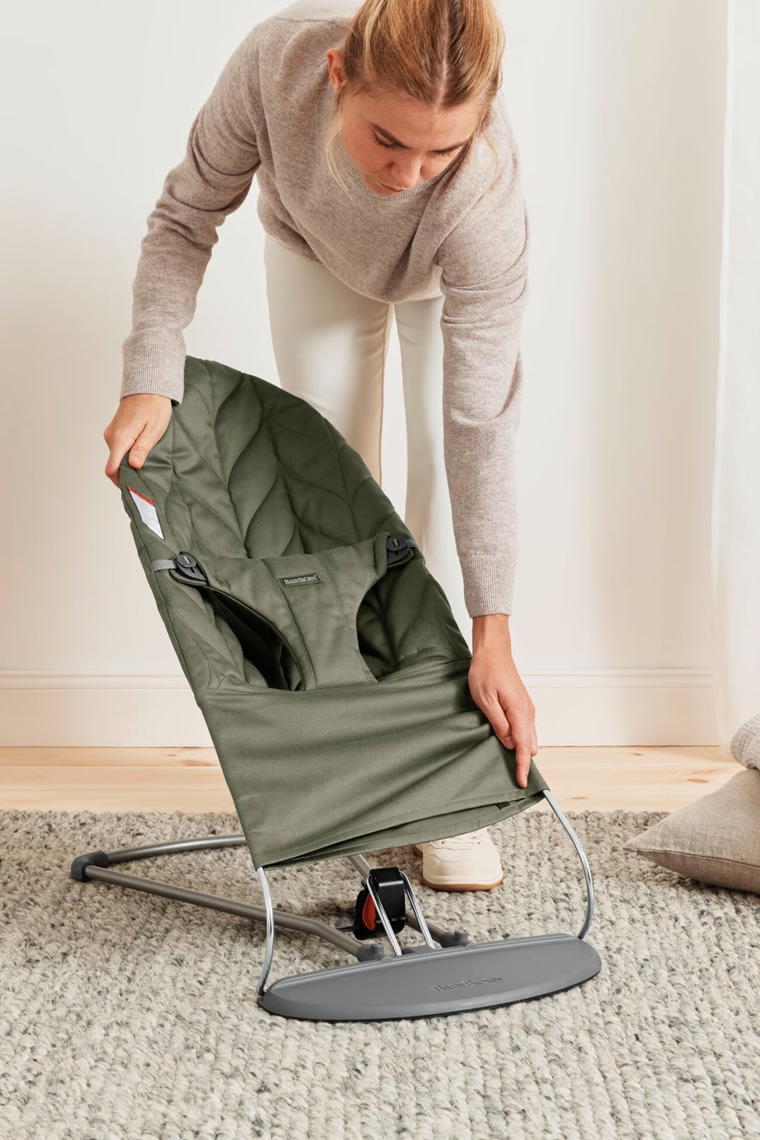 BabyBjörn Asiento extra de tela para hamaca Bliss- Bambi Baby