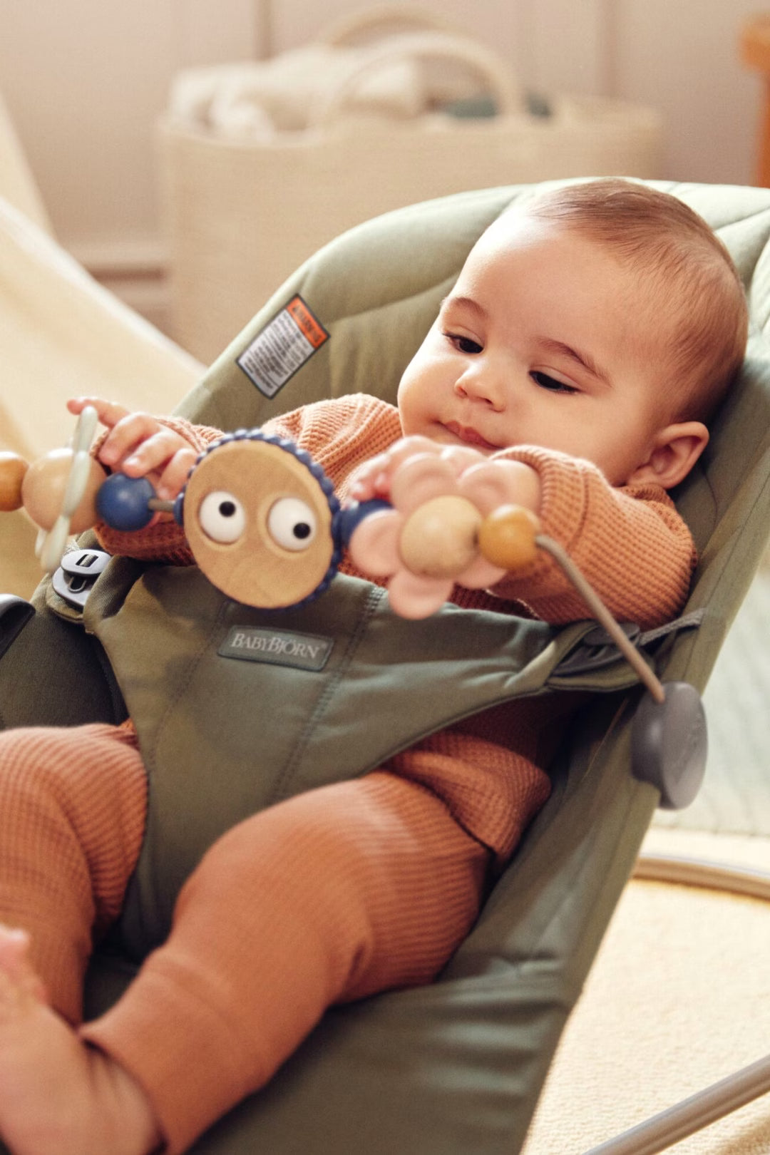 BabyBjörn Asiento extra de tela para hamaca Bliss- Bambi Baby