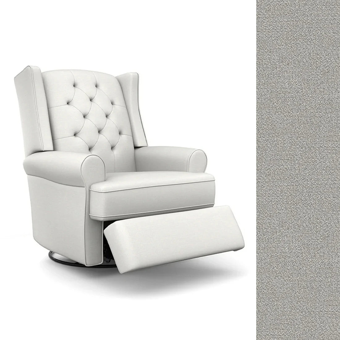 Best Chairs Finley Power Swivel Glider Recliner Bambi Baby