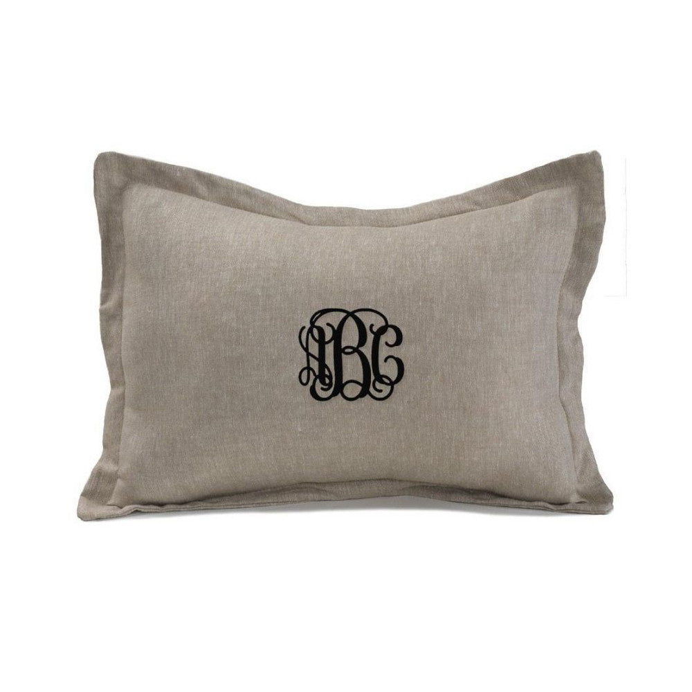 Liz and Roo Flax Linen Baby Pillow Sham- Bambi Baby