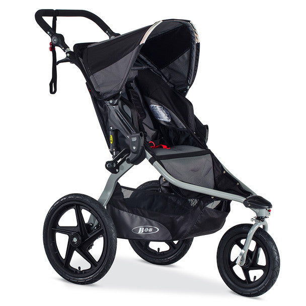 Cochecito BOB Revolution Flex en negro/negro - Bambi Baby