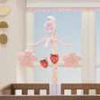Bedtime Originals Flower Power Strawberry Musical Baby Crib Mobile Soother Toy - Bambi Baby