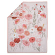 Bedtime Originals Flower Power 3-Piece Floral Baby Nursery Crib Bedding Set - Bambi Baby