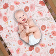 Sábana ajustable para cuna/niño pequeño Bedtime Originals Flower Power Floral/Strawberry - Bambi Baby