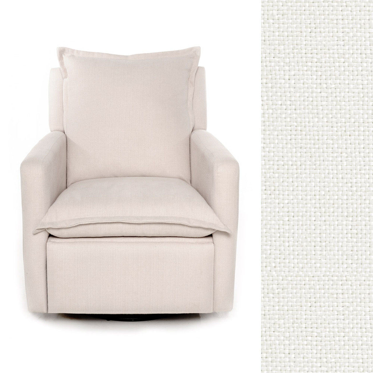 Oilo Flynn Recliner in HP Whisper Cloud- Bambi Baby