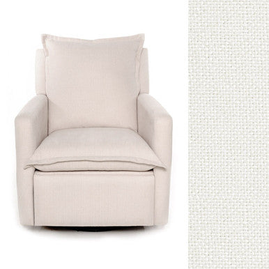 Oilo Flynn Recliner in HP Whisper Cloud- Bambi Baby