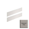 NEST Milano Collection Full Size Bed Rail in Elephant Grey