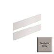 NEST Milano Collection Full Size Bed Rail in Elephant Grey - Bambi Baby