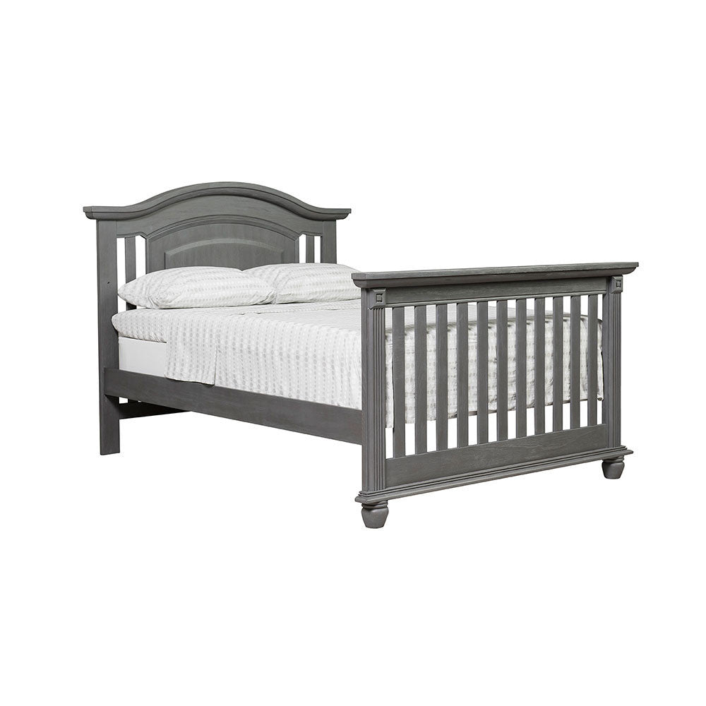 Oxford London Lane 2 Piece Nursery Set - Crib & Chifferobe in Arctic Gray- Bambi Baby