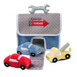 Lambs & Ivy Cars & Tow Truck Garage Interactive Plush Developmental Playset Toy - Bambi Baby