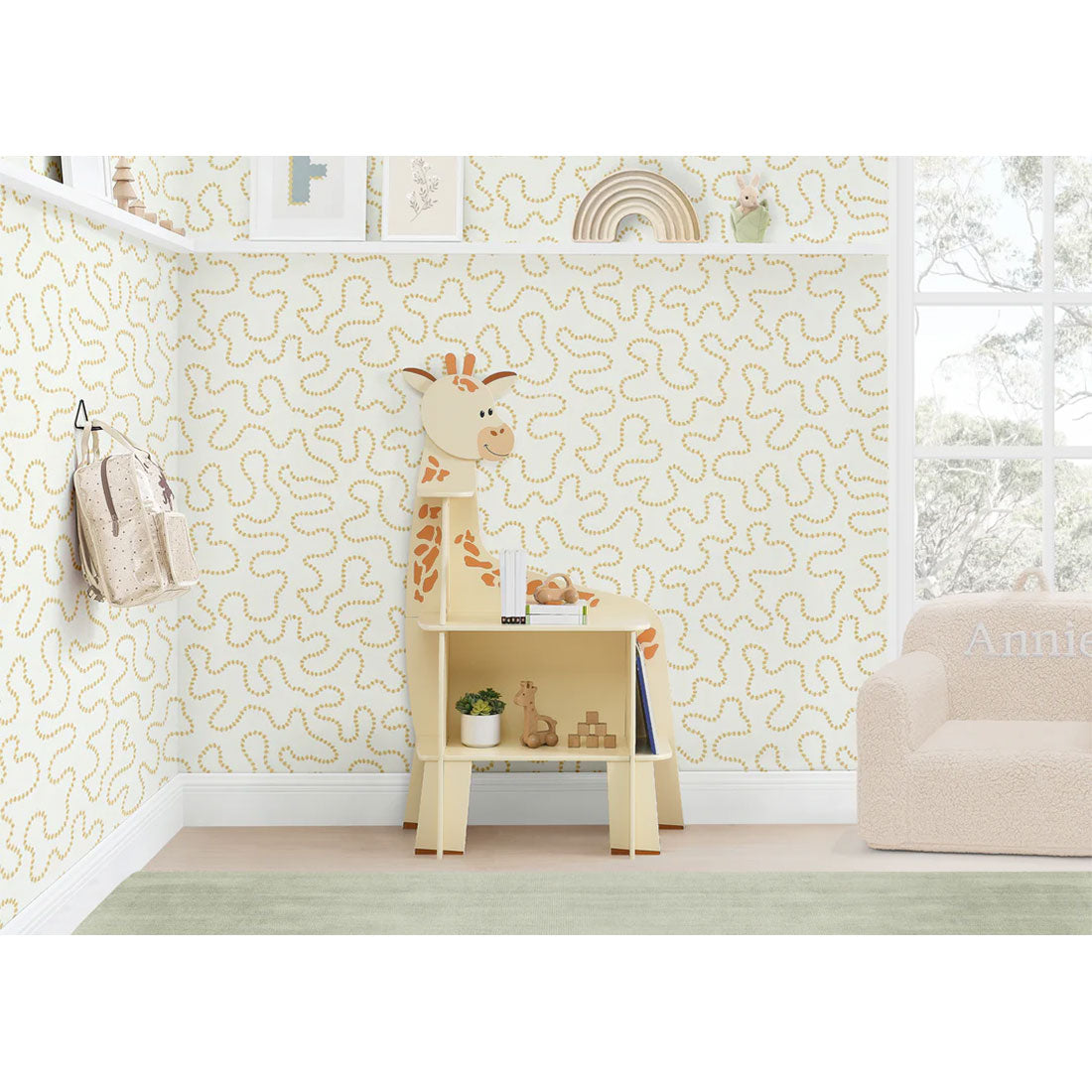 Delta Children Giraffe Bookcase- Bambi Baby