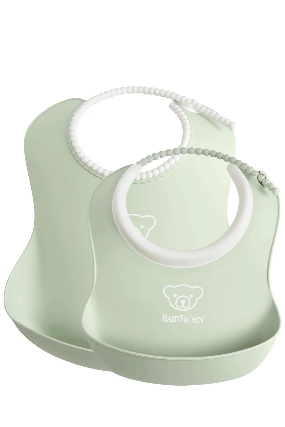 BabyBjorn Feeding Bib Set, 2-pack- Bambi Baby