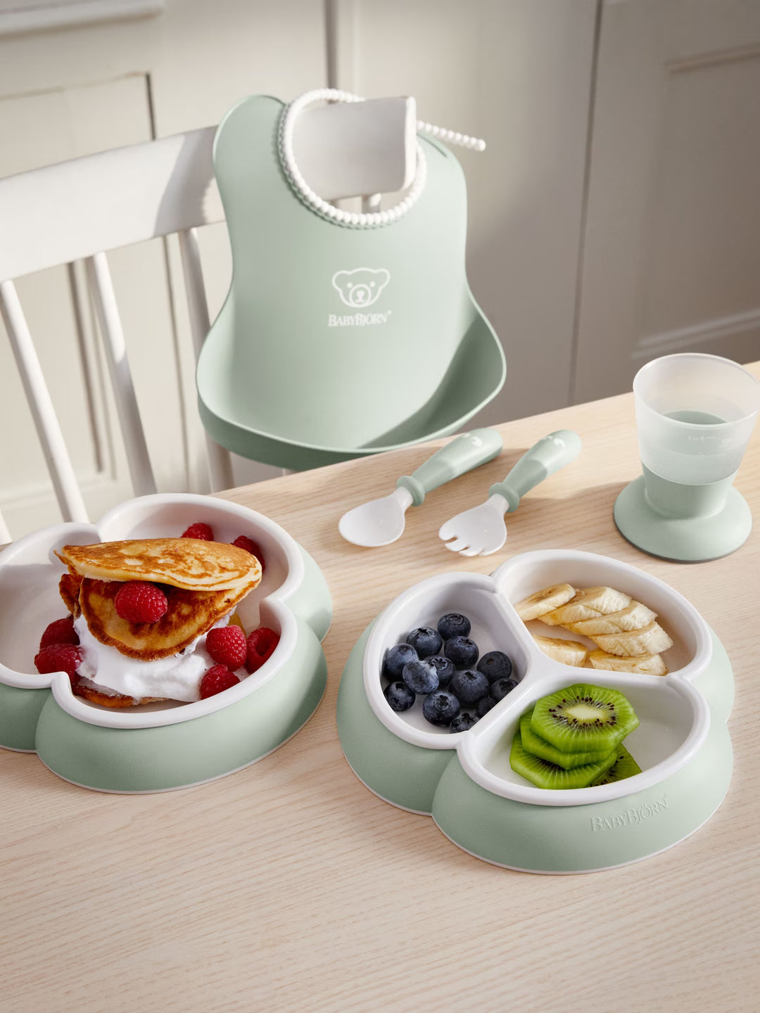 BabyBjorn Dinnerware Set - 8 pcs- Bambi Baby