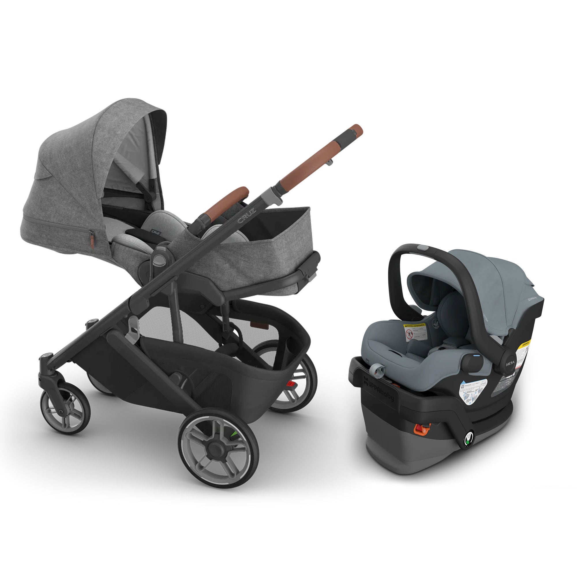 UPPAbaby Cruz V3 + Mesa V3 Travel System- Bambi Baby