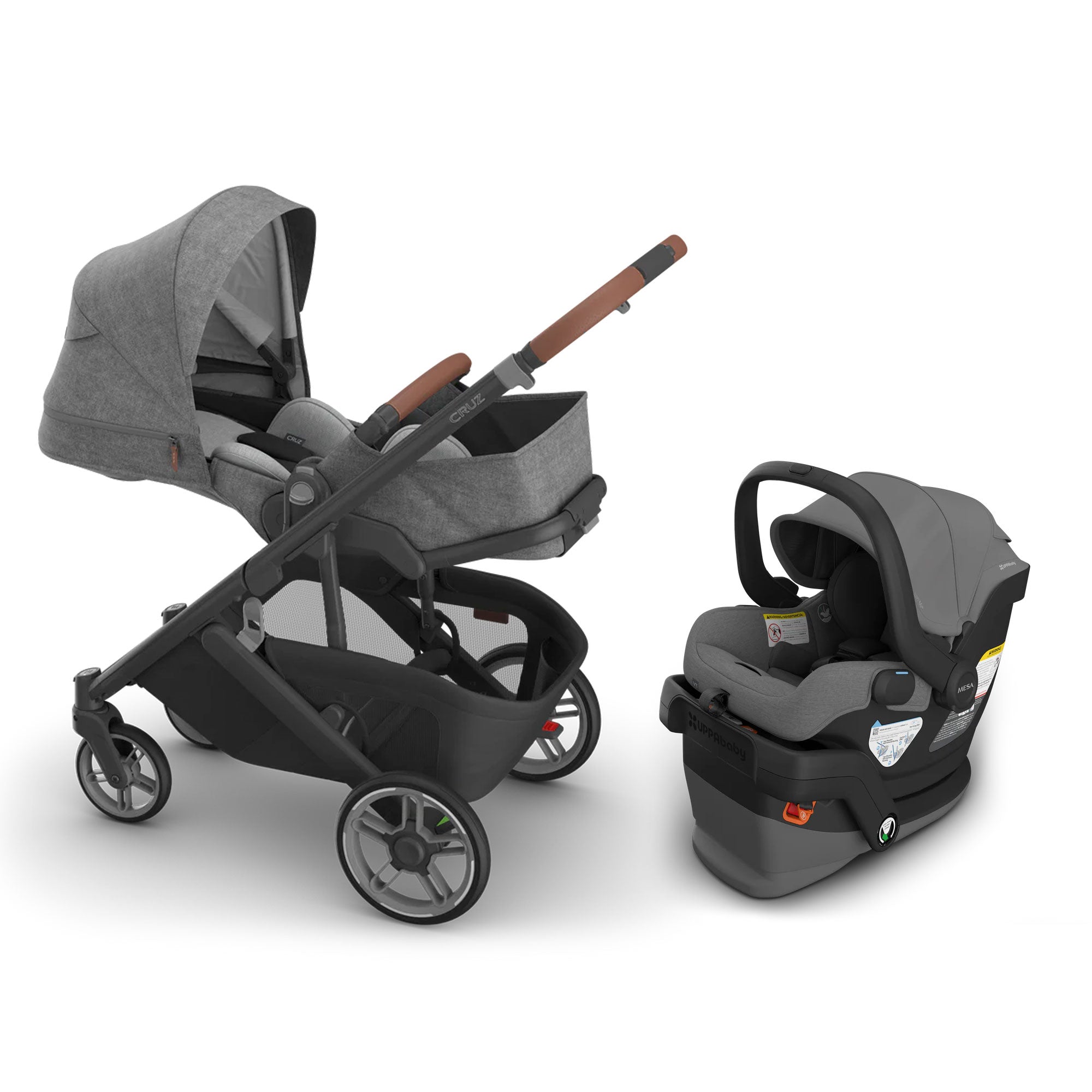 UPPAbaby Cruz V3 + Mesa V3 Travel System- Bambi Baby