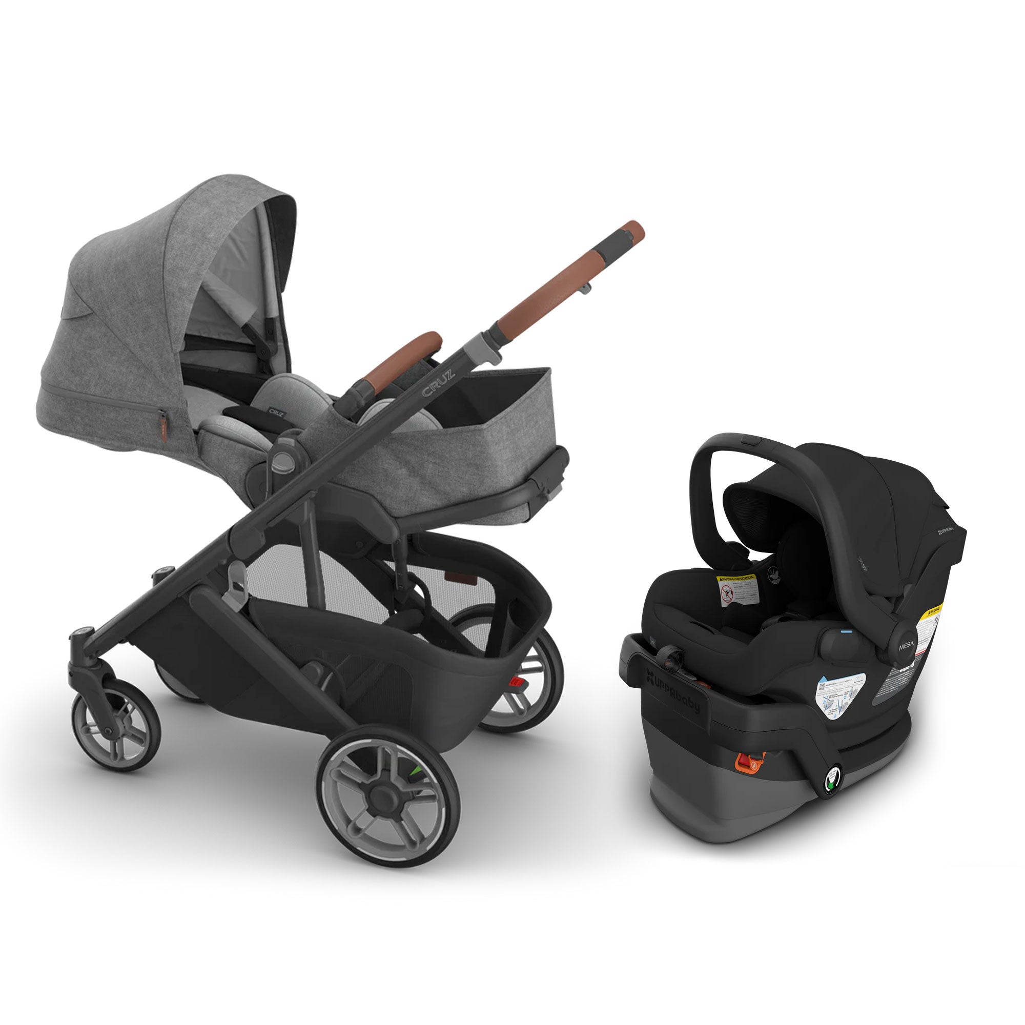 UPPAbaby Cruz V3 + Mesa V3 Travel System- Bambi Baby