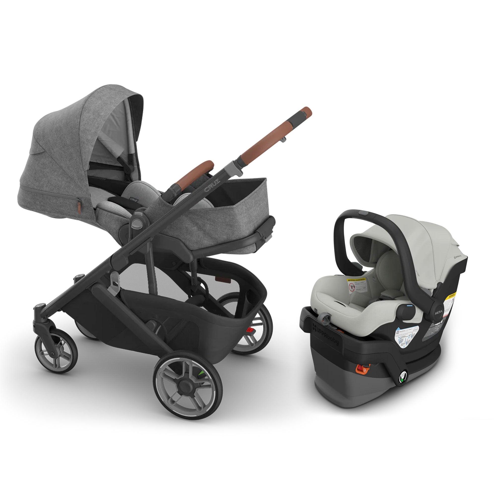 UPPAbaby Cruz V3 + Mesa V3 Travel System- Bambi Baby