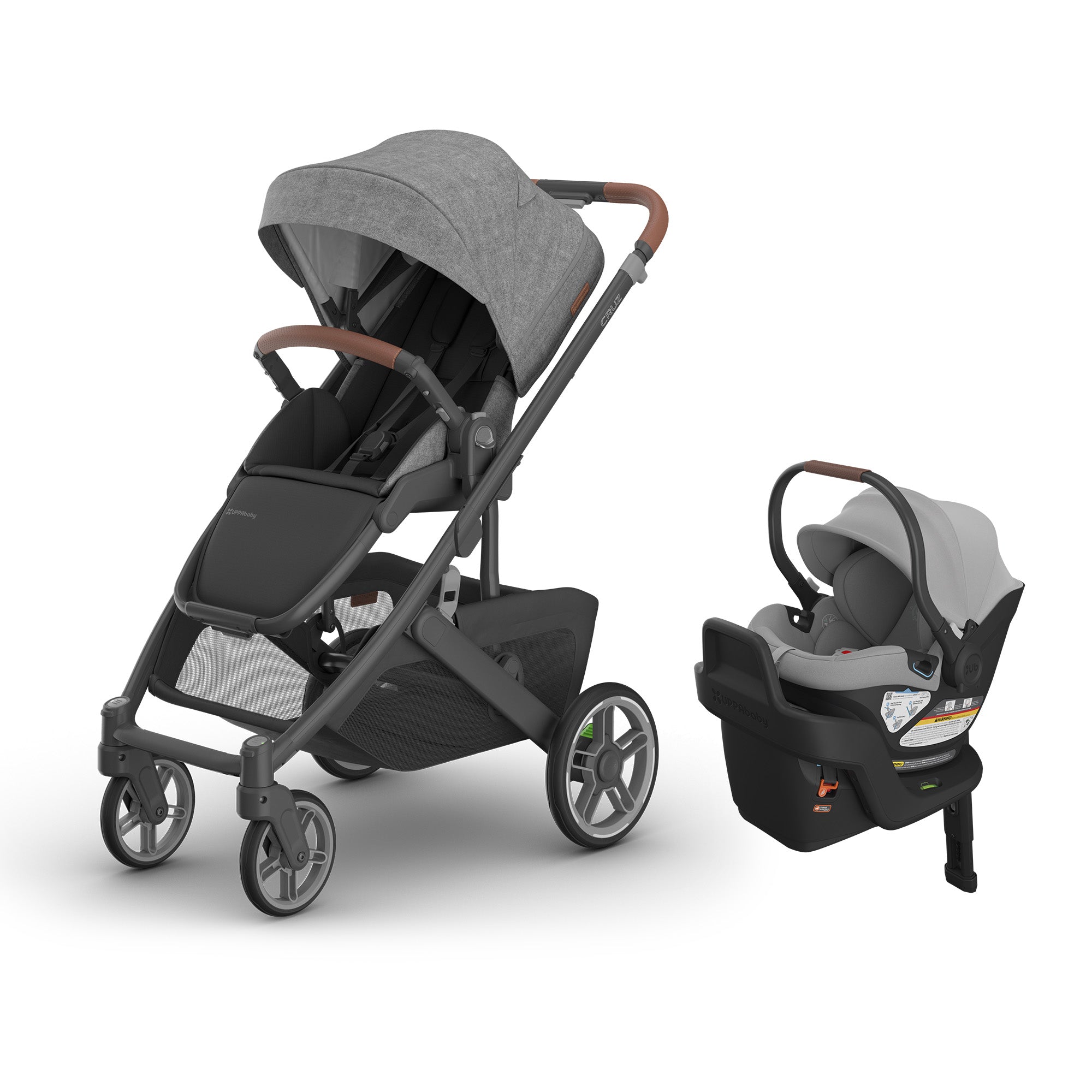 UPPAbaby Cruz V3 + Aria Travel System- Bambi Baby