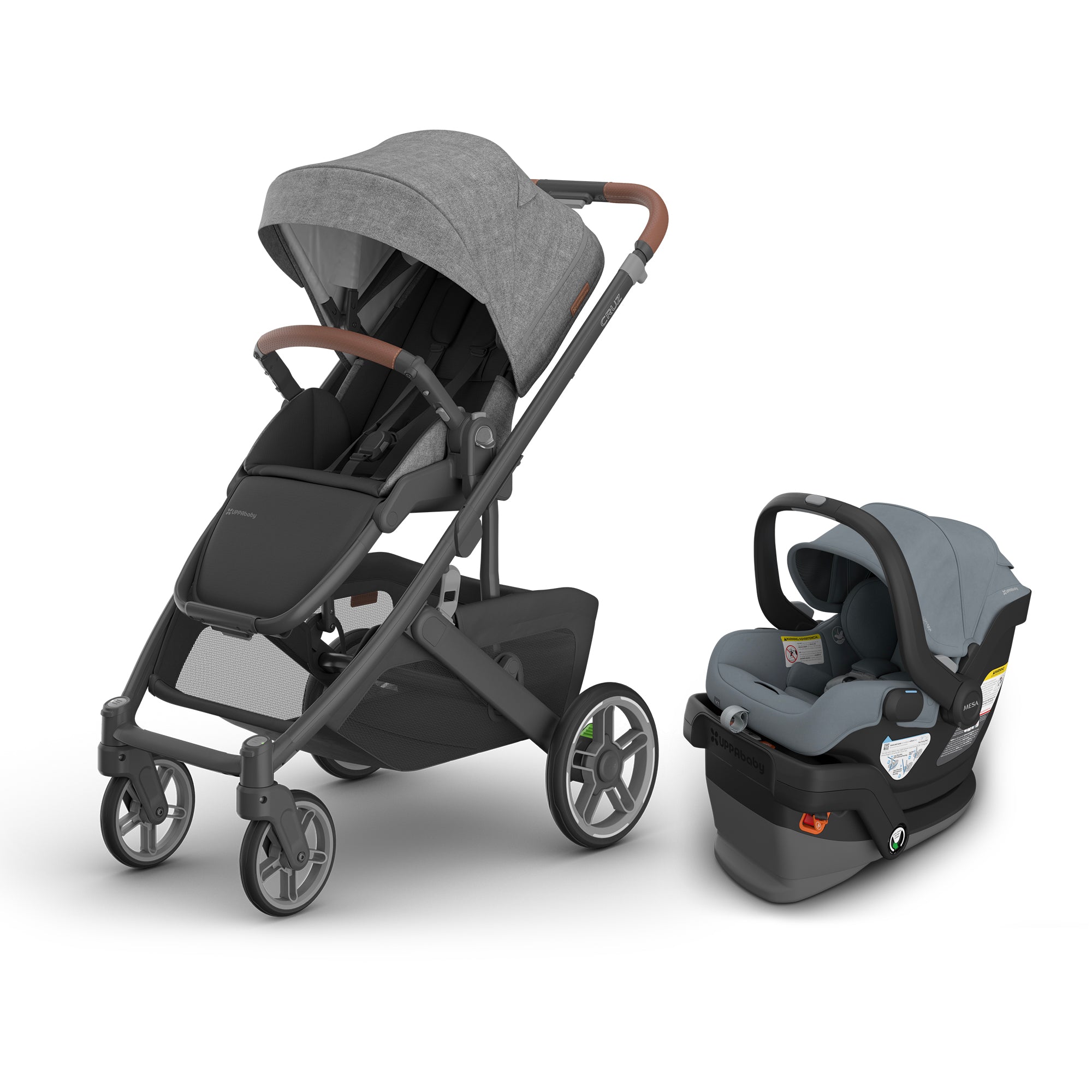 UPPAbaby Cruz V3 + Mesa V3 Travel System- Bambi Baby
