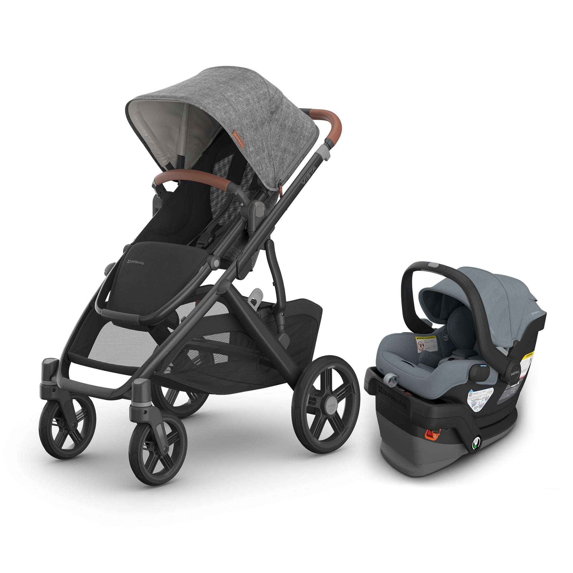 UPPAbaby Vista V3 + Mesa V3 Travel System- Bambi Baby