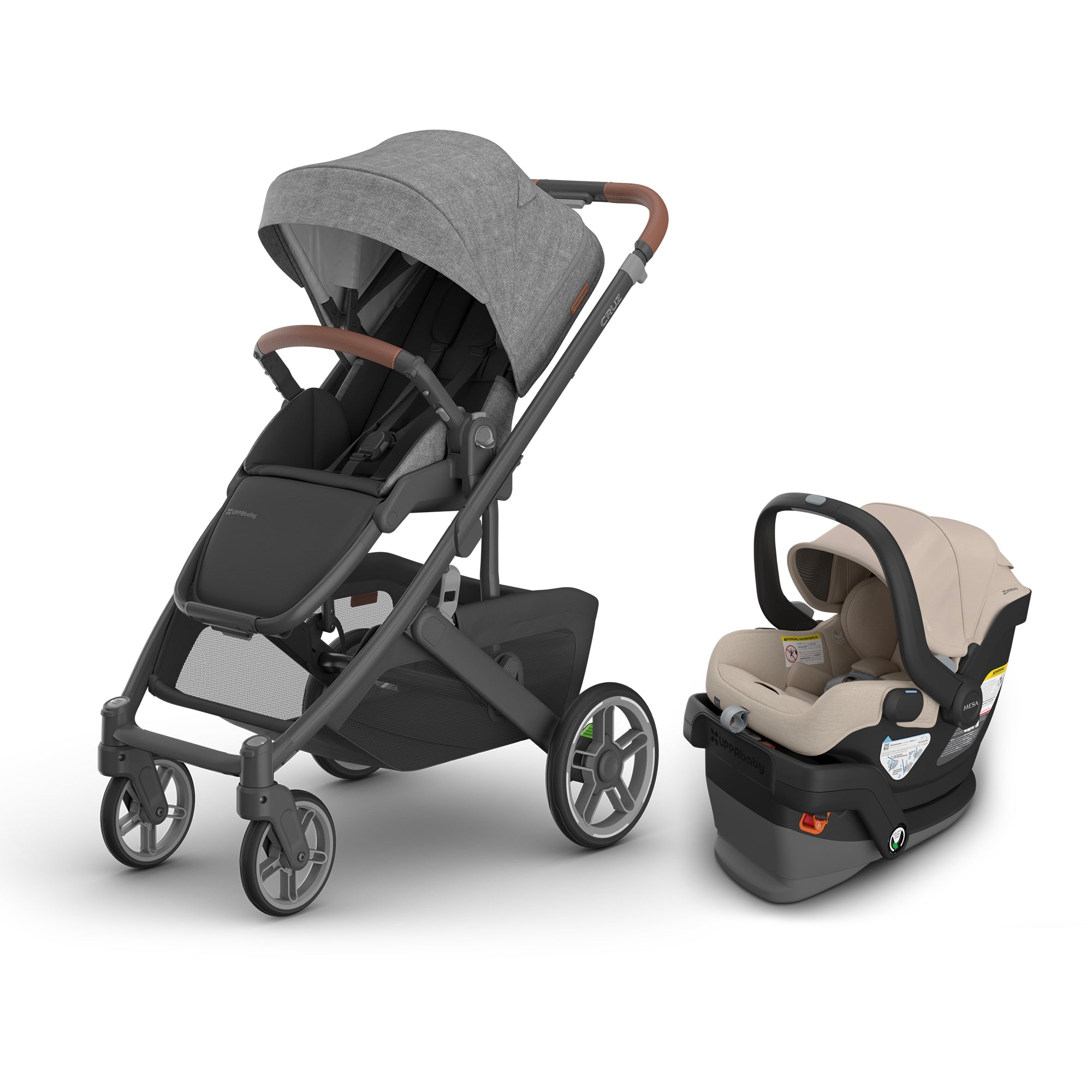 UPPAbaby Cruz V3 + Mesa V3 Travel System- Bambi Baby