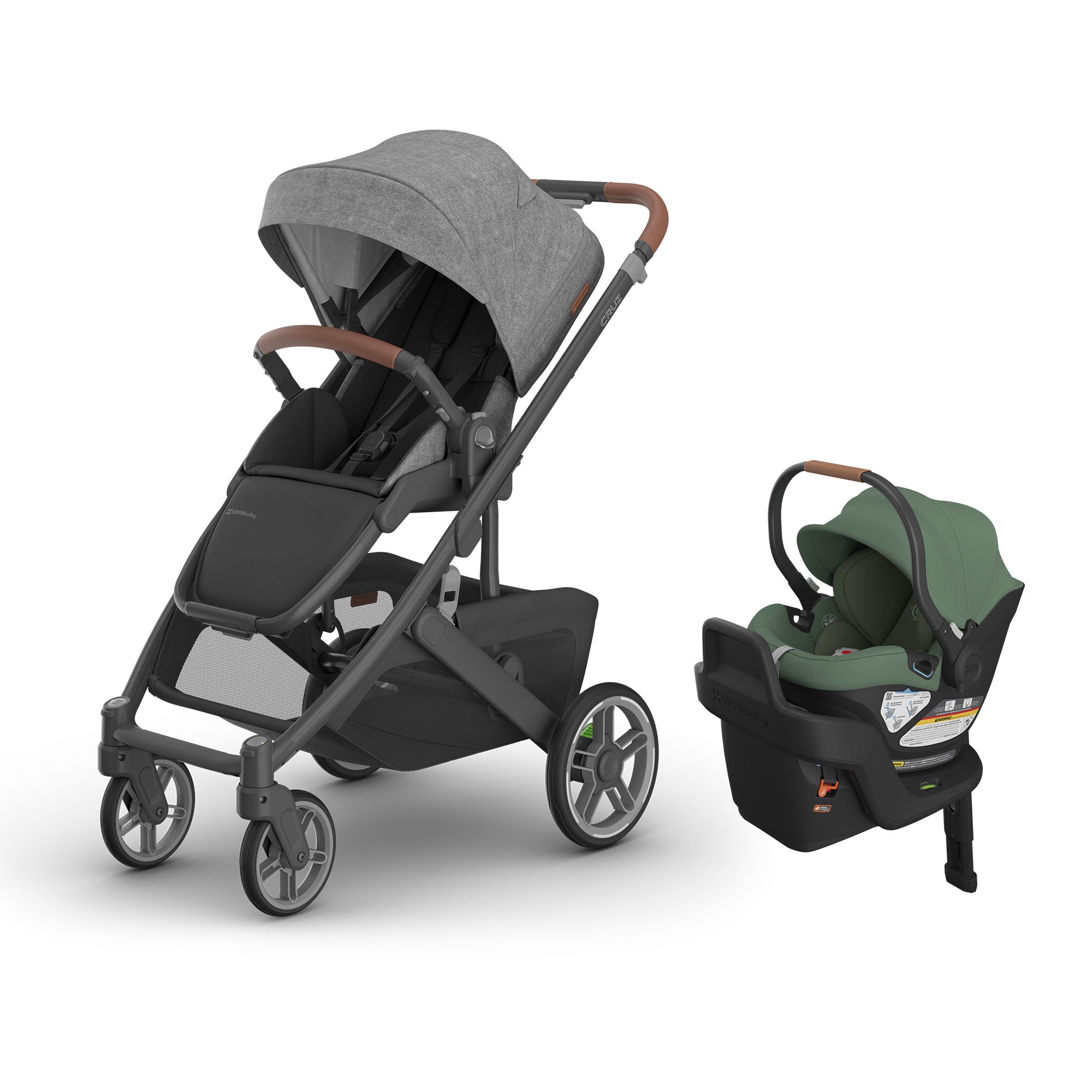 UPPAbaby Cruz V3 + Aria Travel System- Bambi Baby
