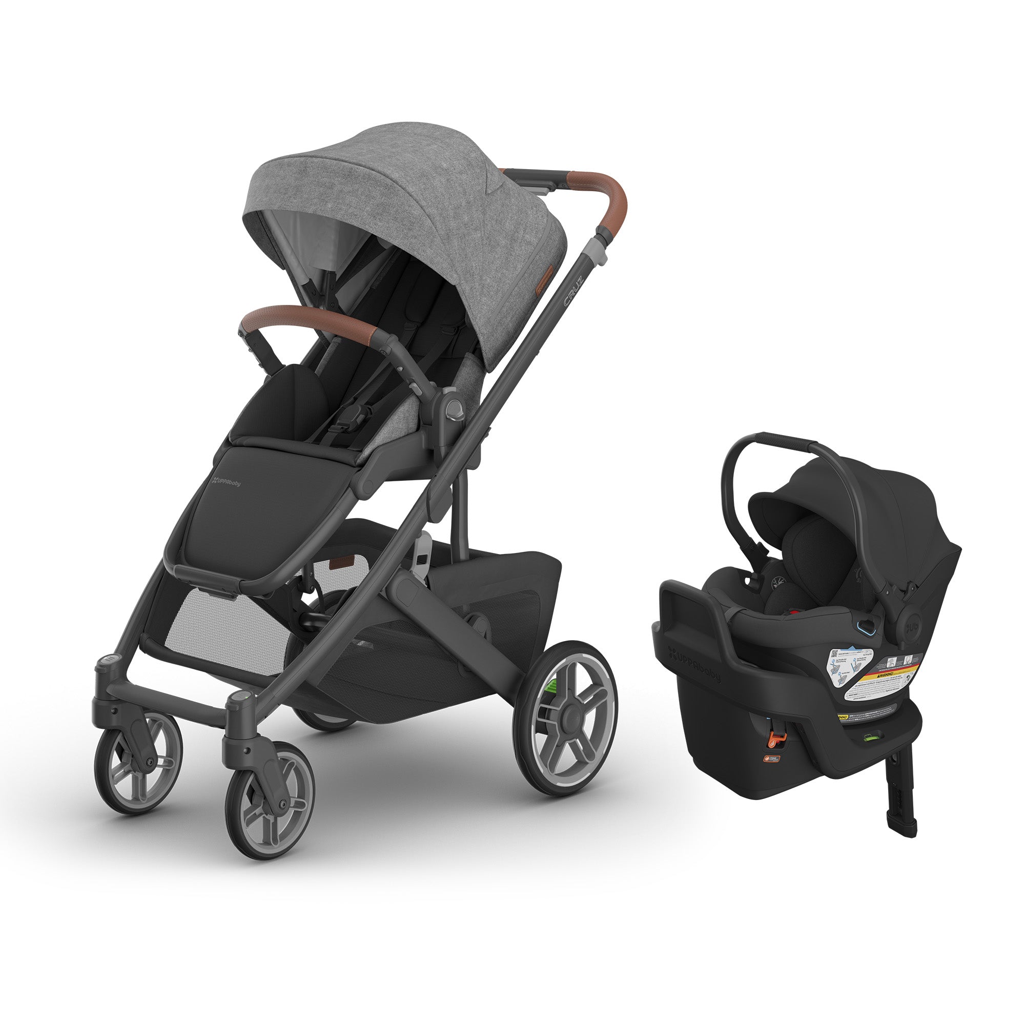 UPPAbaby Cruz V3 + Aria Travel System- Bambi Baby