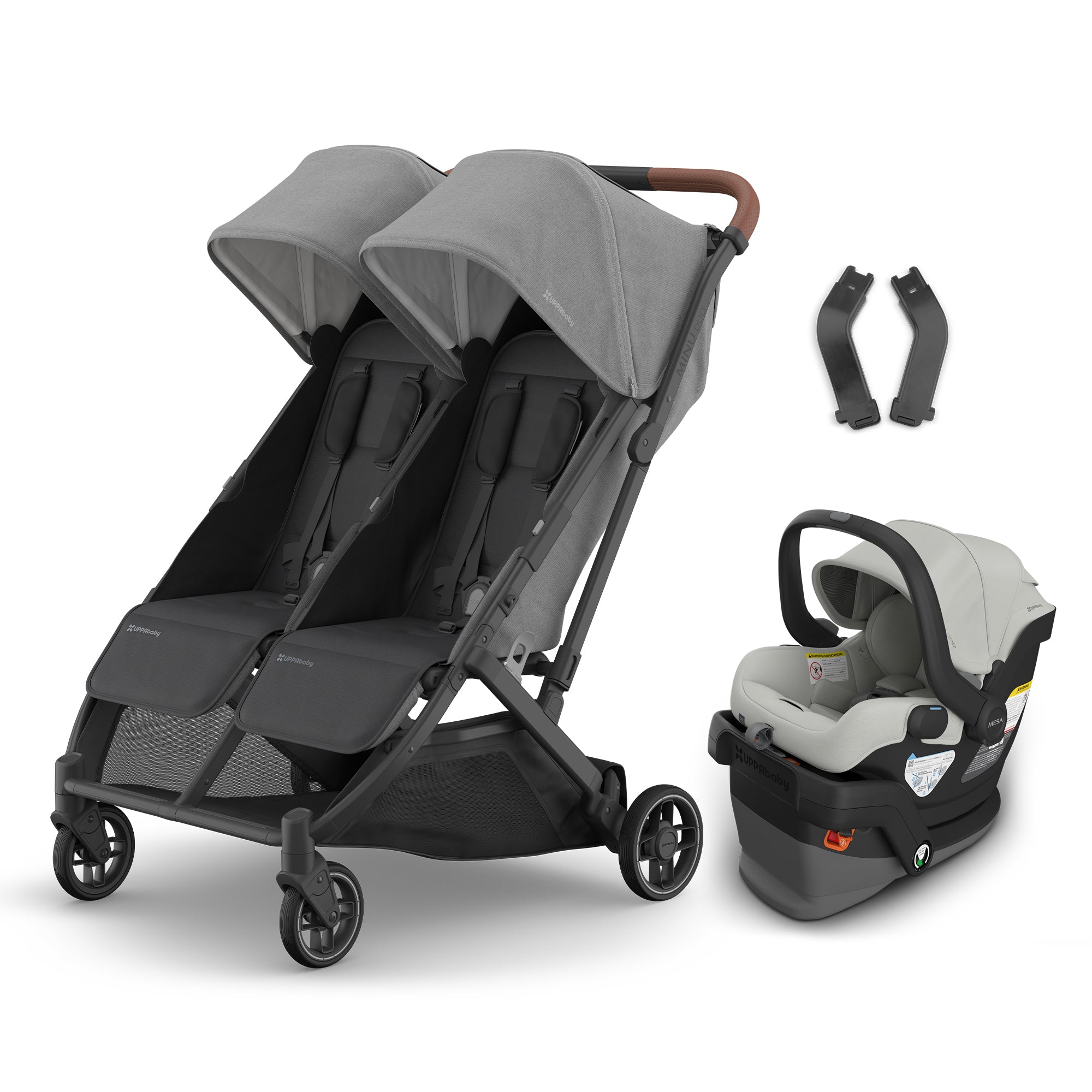 UPPAbaby Minu Duo + Mesa V3 Travel System- Bambi Baby